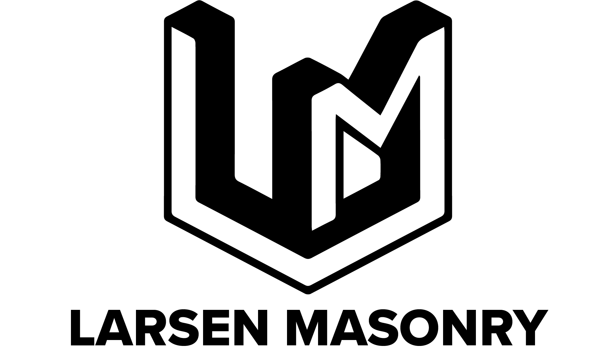 Larsen Masonry monogram